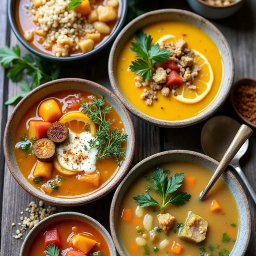 Low-Calorie Winter Soups: A Mother’s Warm Hug in a Bowl