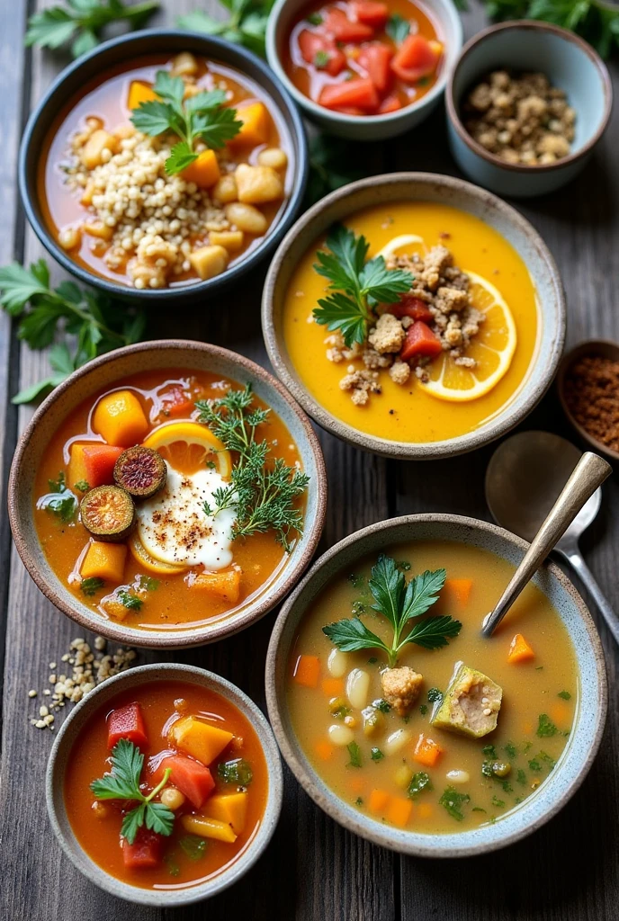 Low-Calorie Winter Soups: A Mother’s Warm Hug in a Bowl