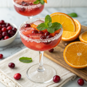 1. Cranberry Orange Margarita