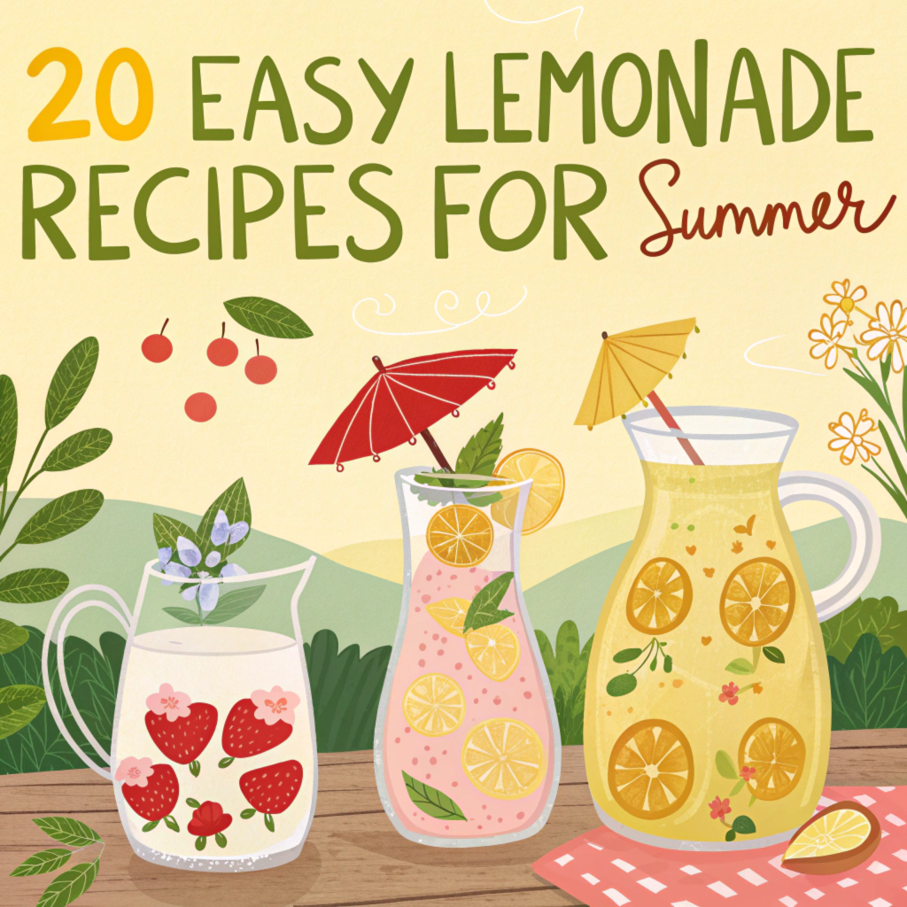 20 Easy Lemonade Recipes To Make This Summer