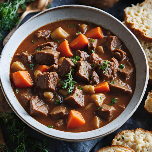 Slow-Cooked Beef Stew for Cold Winter Days