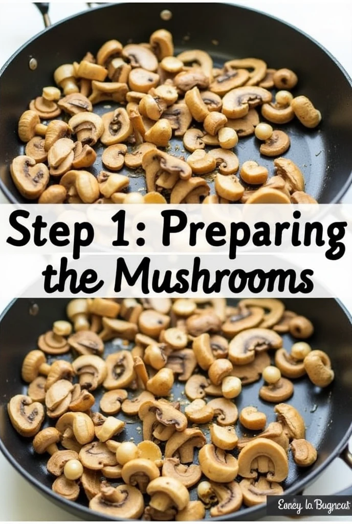 Step 1: Preparing the Mushrooms

Heat a non-stick skillet over medium heat.

Add 2 tbsp of butter and let it melt.

Toss in the sliced mushrooms and minced garlic.

Cook until the mushrooms are golden brown and tender (about 5-7 minutes).

Add a splash of Worcestershire sauce and stir to coat. Set aside.