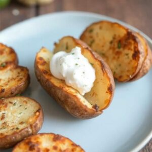 Crispy Baked Potato Slices Recipe