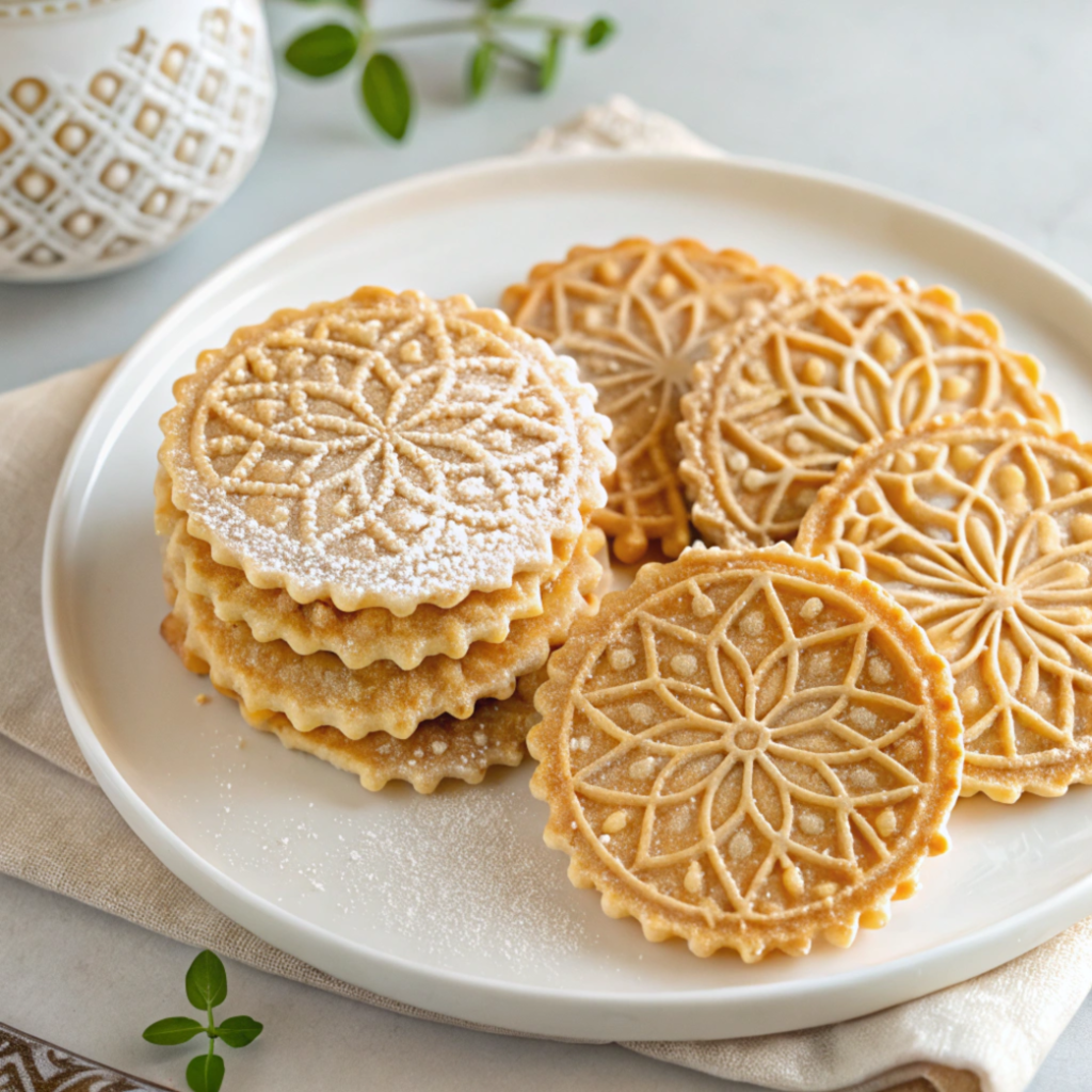 Italian Pizzelle Cookies