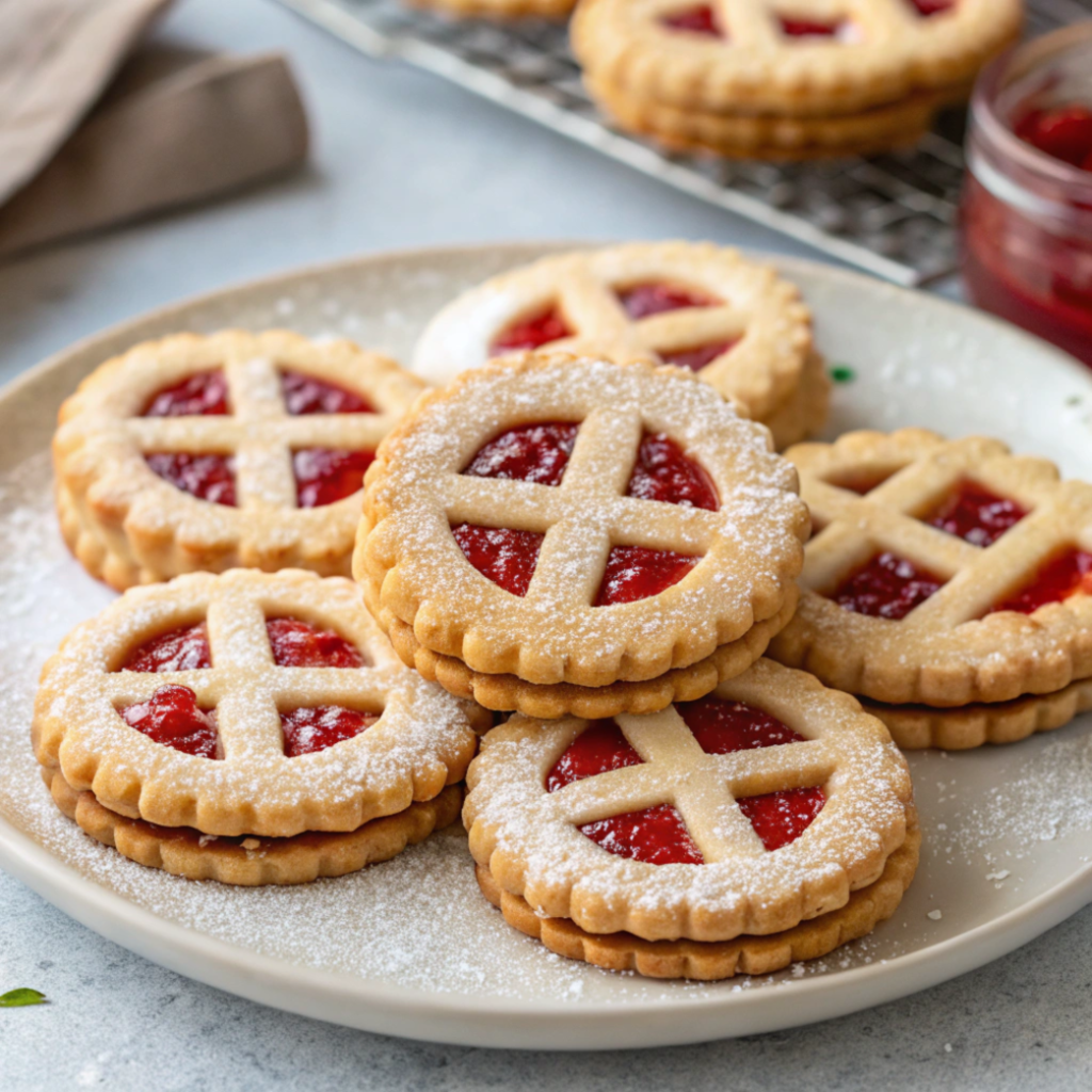 Linzer Cookies