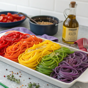 Recipe 1: Rainbow Pasta