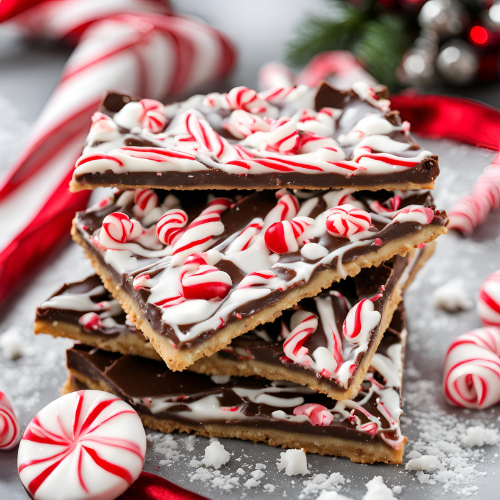 "Festive Peppermint Cookie Bark: A Holiday Delight!"