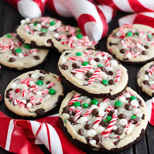 Festive Peppermint Cookie Bark: A Holiday Delight