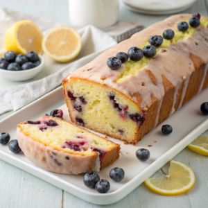 Blueberry Lemon Loaf Cake: A Burst of Sunshine in Every Bite