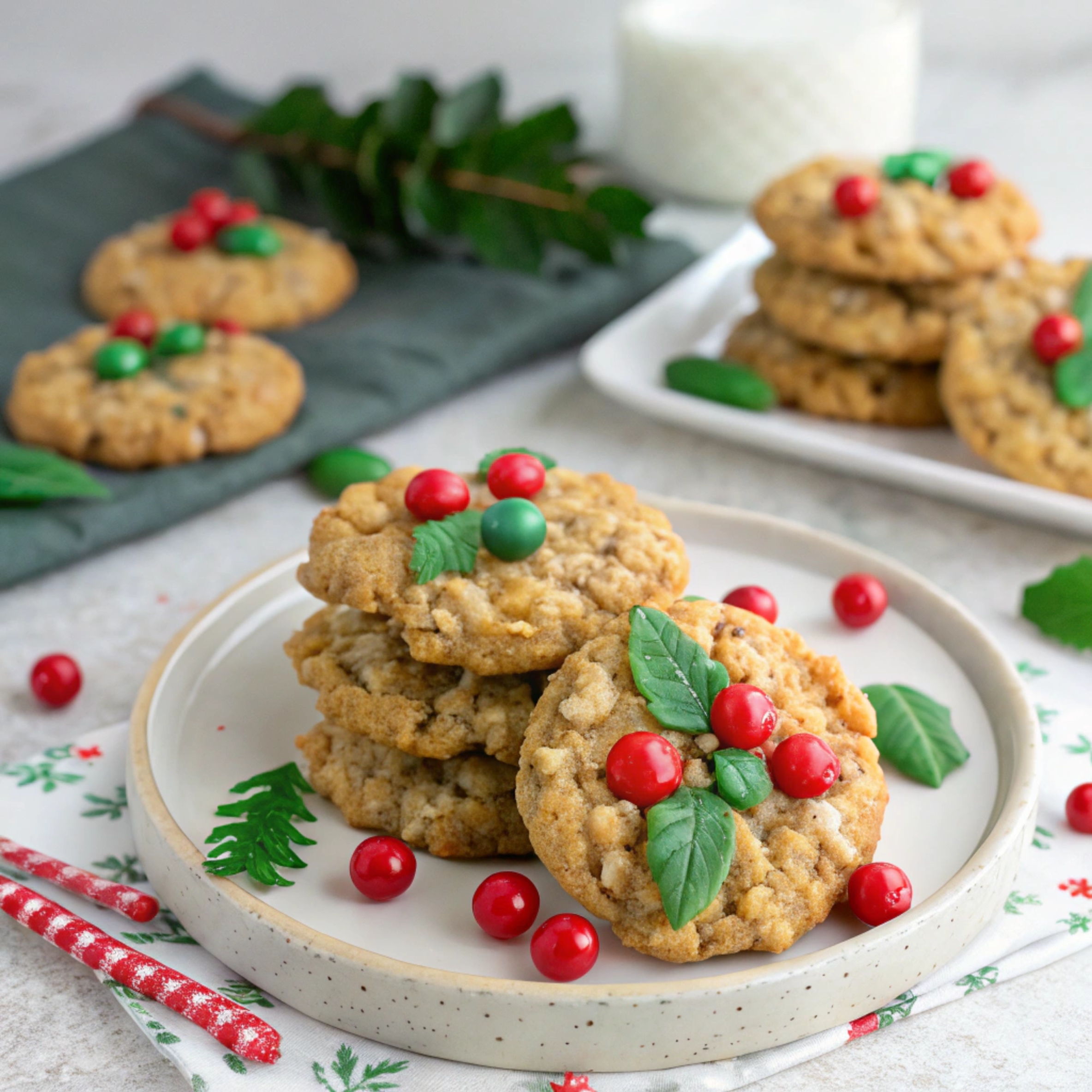 Easy Cereal Holly Cookies: A Festive Treat for the Holidays