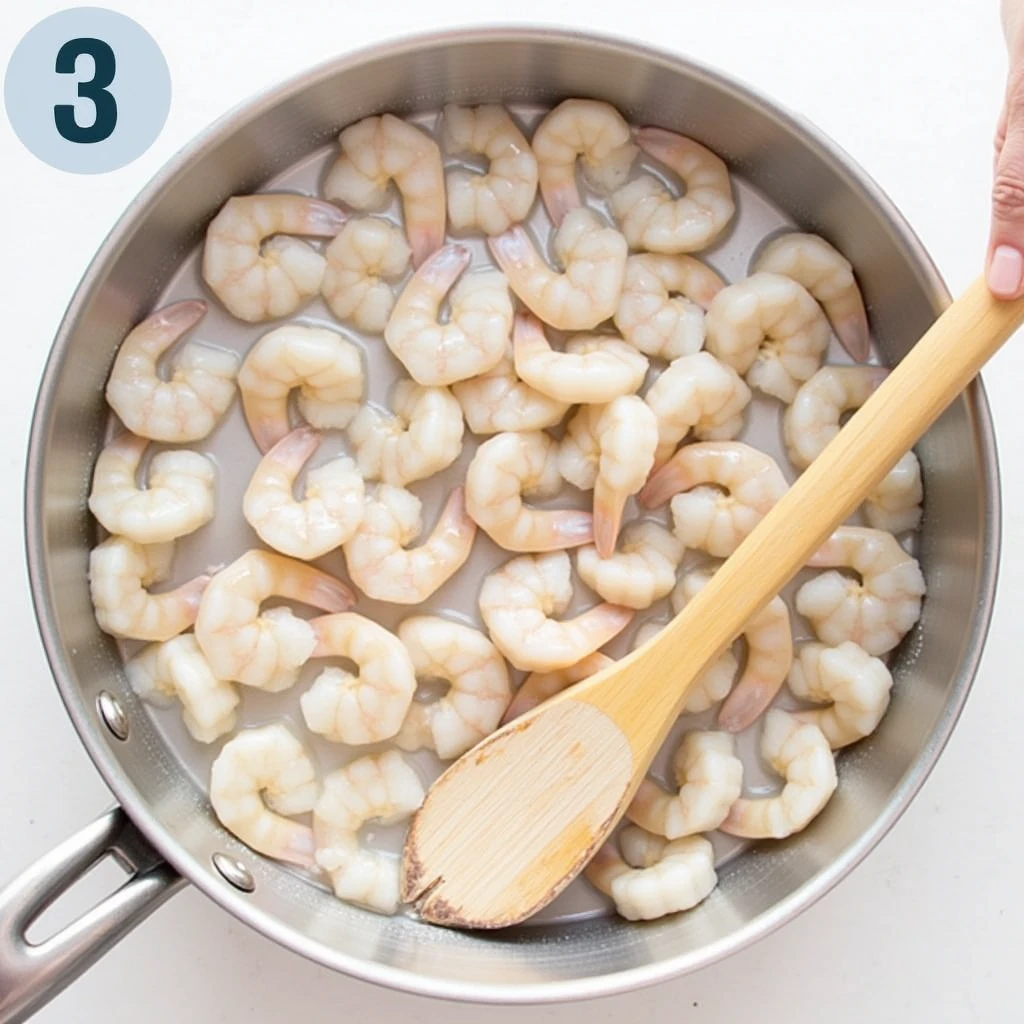 Step-by-Step Instructions

Preparing the Prawns

Give the prawns a good rinse under cold water.

Pat them dry with a clean kitchen towel or paper towel.

If they’re raw, boil them for 2-3 minutes in salted water, then cool them quickly in ice water. (This step always feels so satisfying!)