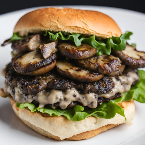 Mushroom Swiss Burger 