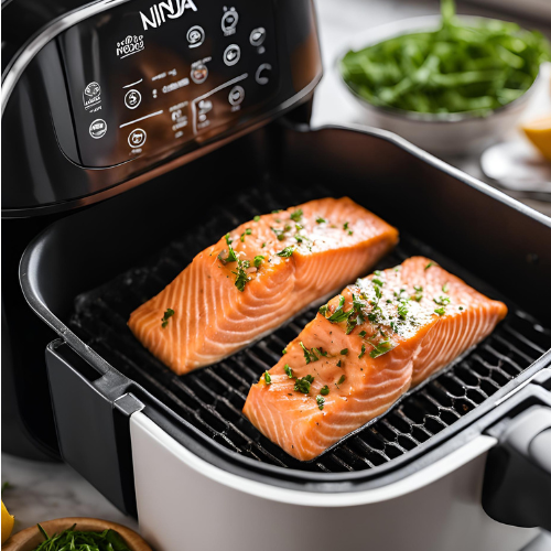 Ninja Foodi Air Fryer Salmon