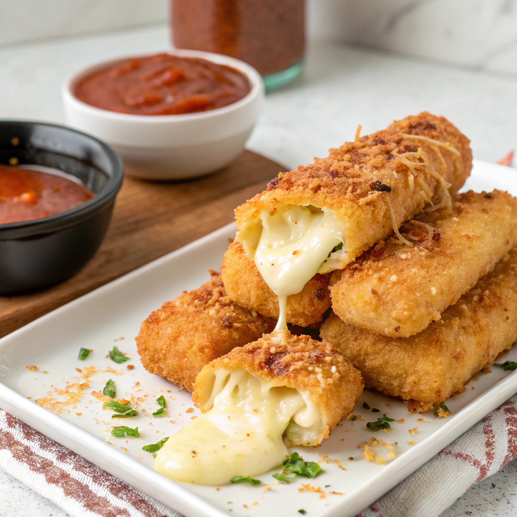 Air Fryer Mozzarella Sticks