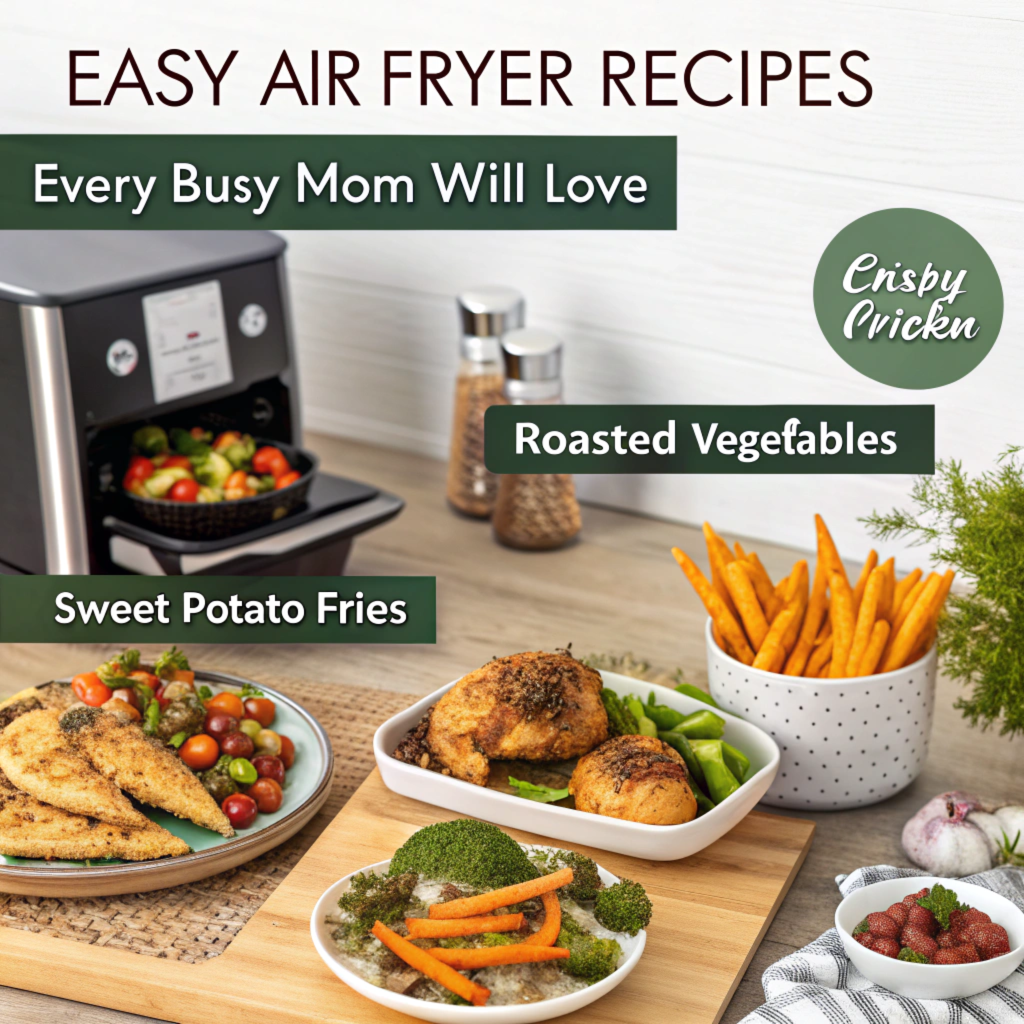 Step-by-Step Instructions for Busy Moms Crispy Air Fryer Chicken Wings Preheat the air fryer to 400°F. Pat chicken wings dry and season with garlic powder, paprika, salt, and pepper. Lightly coat with olive oil. Place wings in a single layer in the basket. Cook for 20 minutes, flipping halfway through. They’ll come out golden and perfect every time.