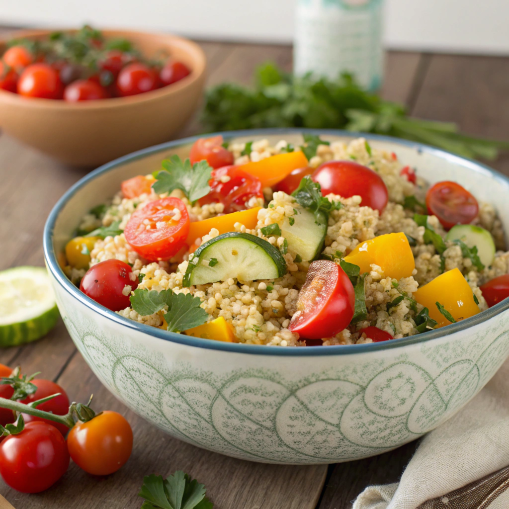 Hearty Quinoa and Veggie Salad