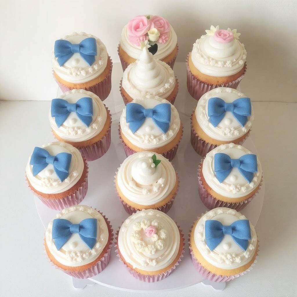 Wedding cupcakes