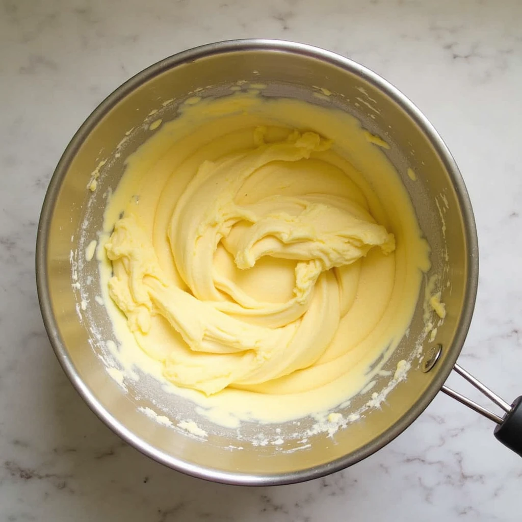 1 cup water

1/2 cup unsalted butter

1 cup all-purpose flour

4 large eggs

1/4 tsp salt