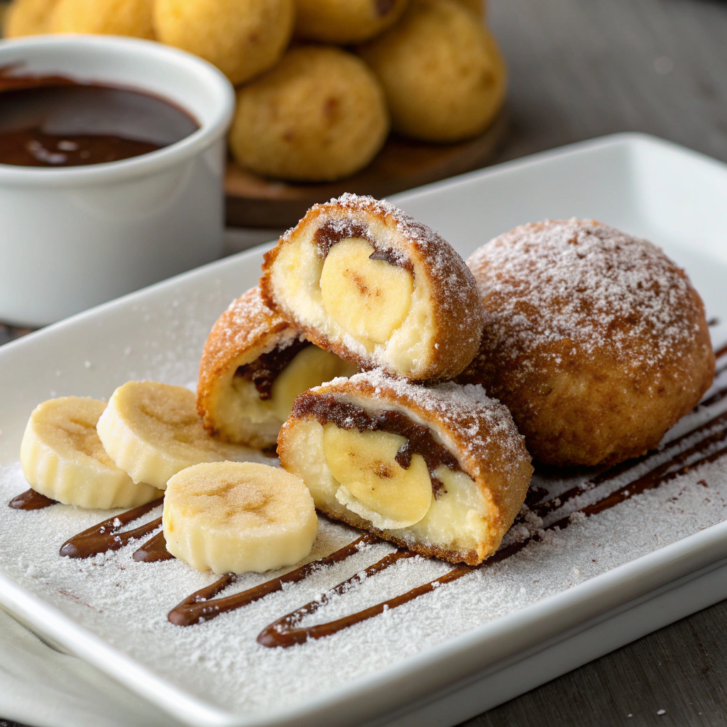 Banana Deep Fried Oreo and i need banana inside oreo