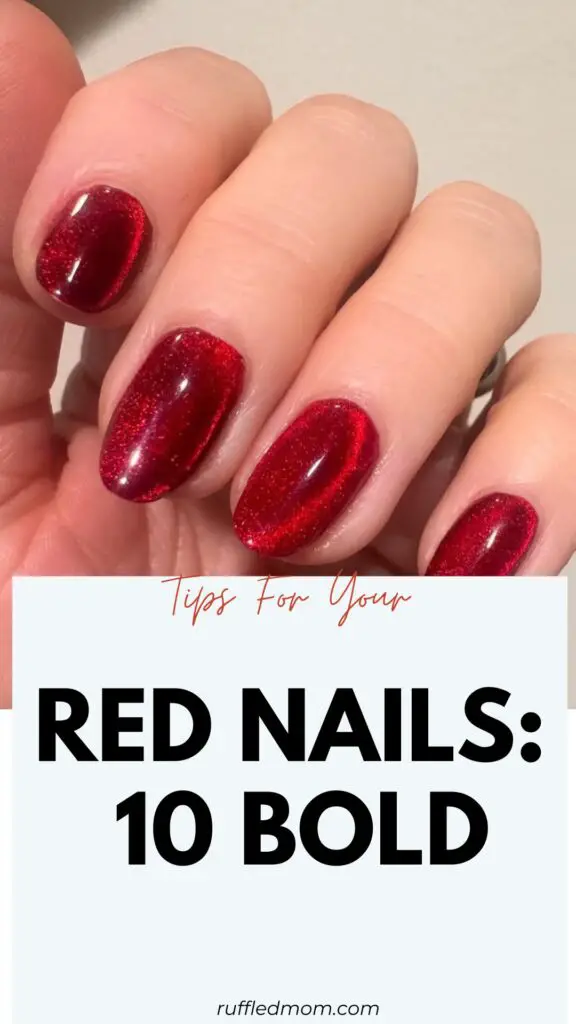 Red Nails: 21 Bold