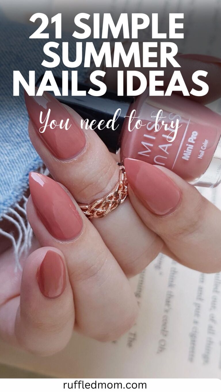 Simple Summer Nails