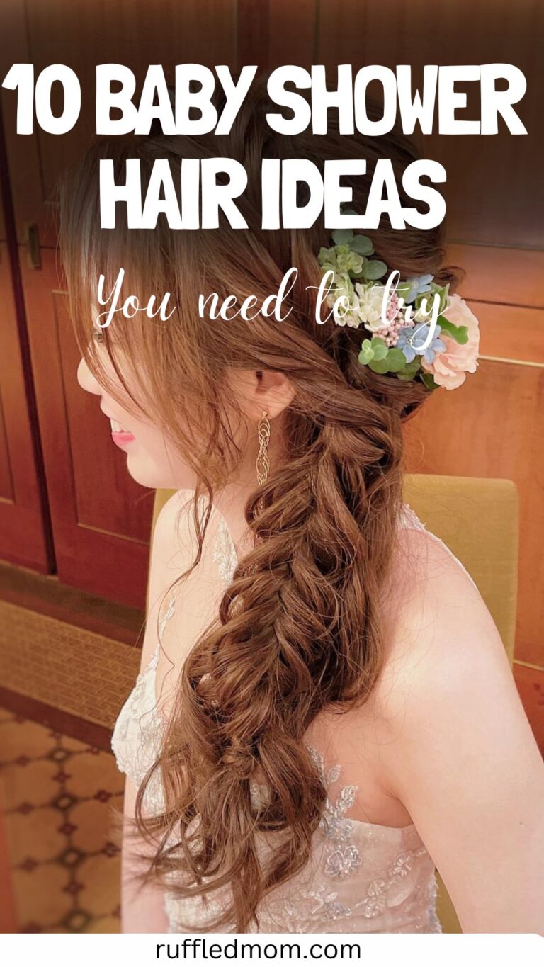 Baby Shower Hair Ideas