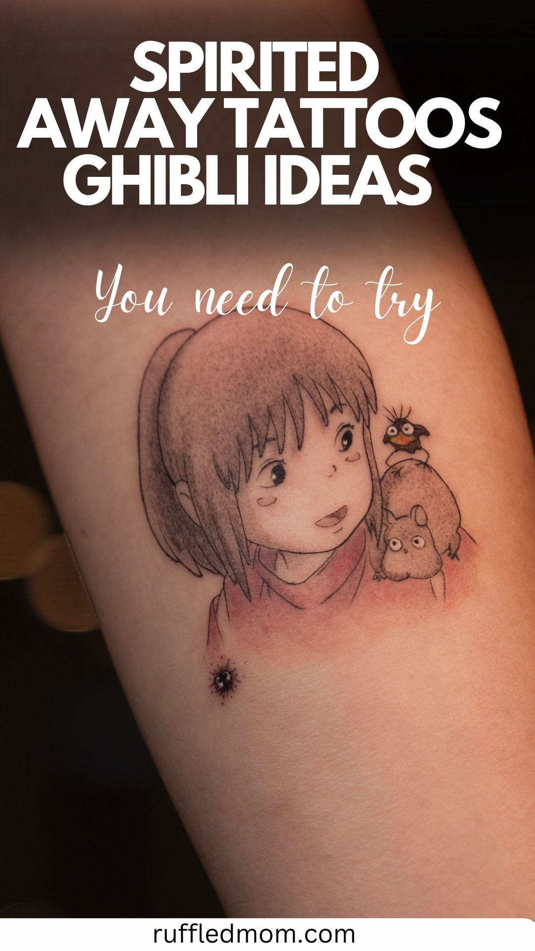 Spirited Away Tattoos Every Ghibli Girl Needs to See