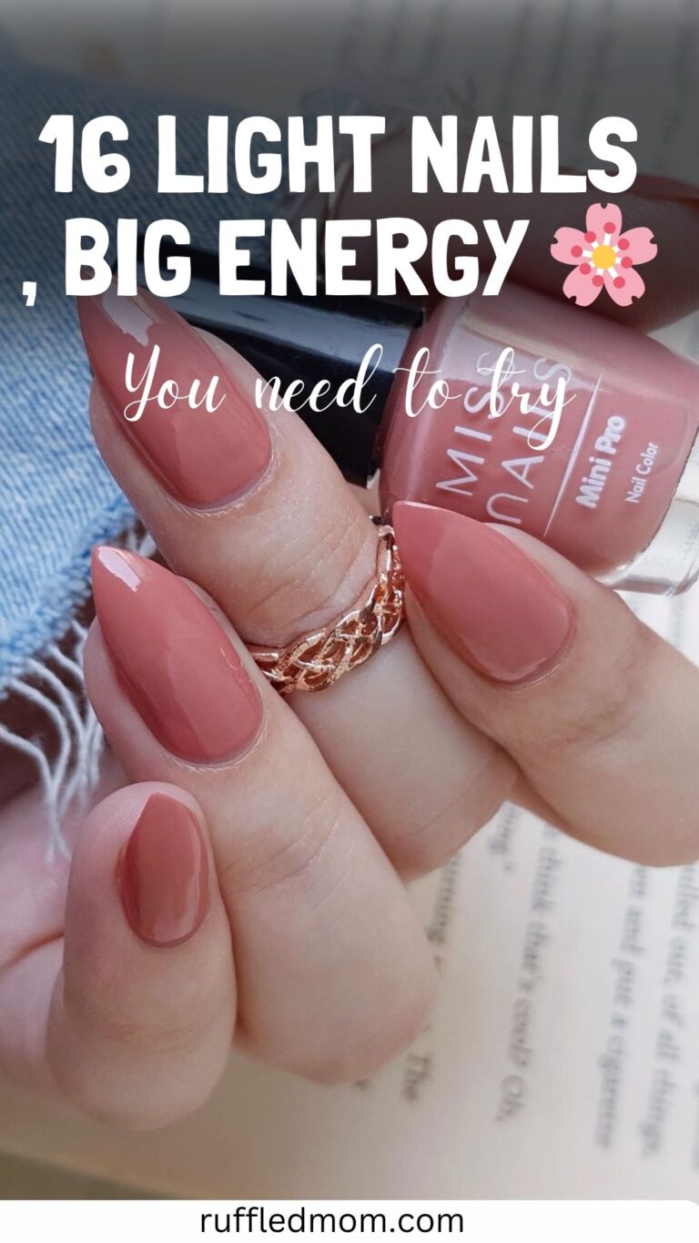 Light Color Nails