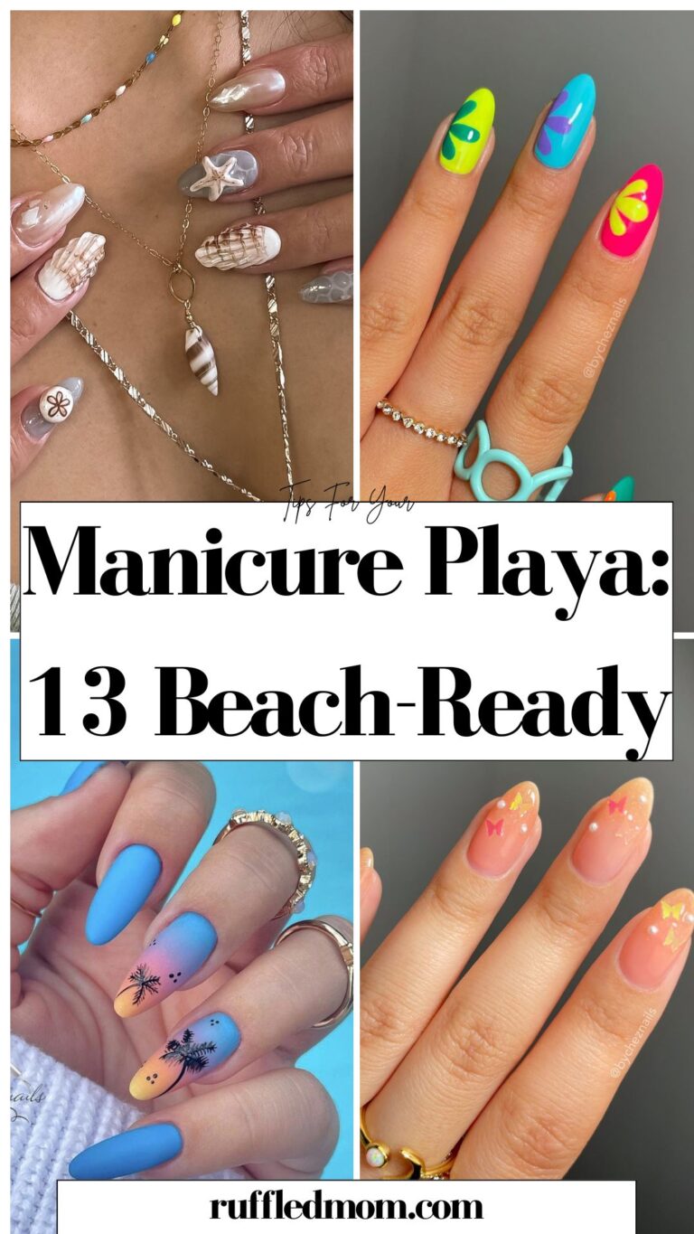 Manicure Playa: 13 Beach-Ready