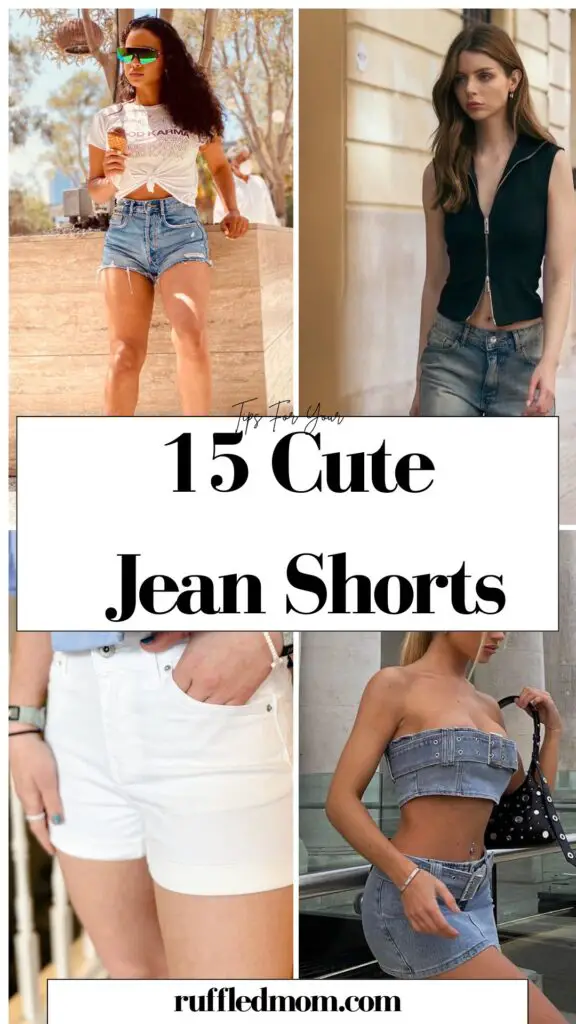 15 Cute Jean Shorts