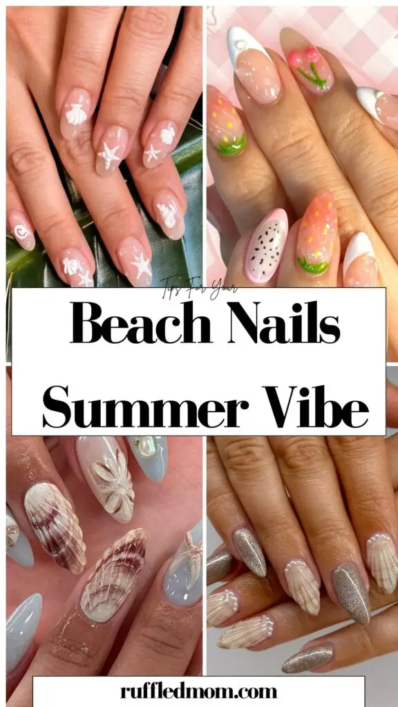 Beach Nails Summer Vibe