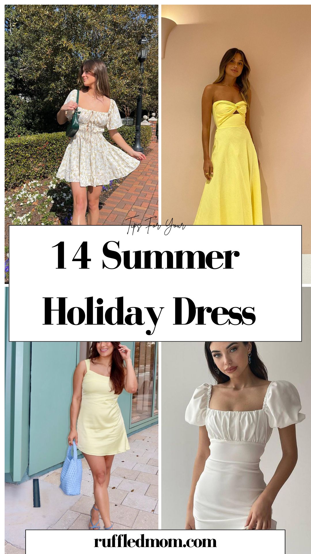 Summer Holiday Dress: 14 Breezy & Beautiful Outfit Ideas You'll Love ☀️👗