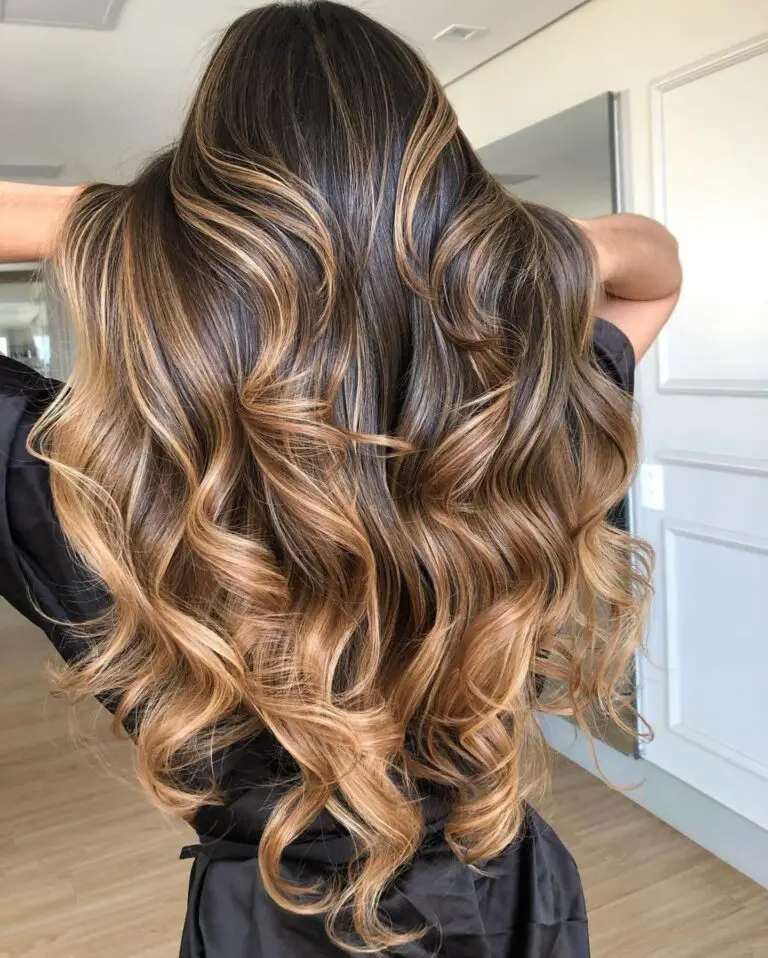Balayage Long Hair for Brunettes