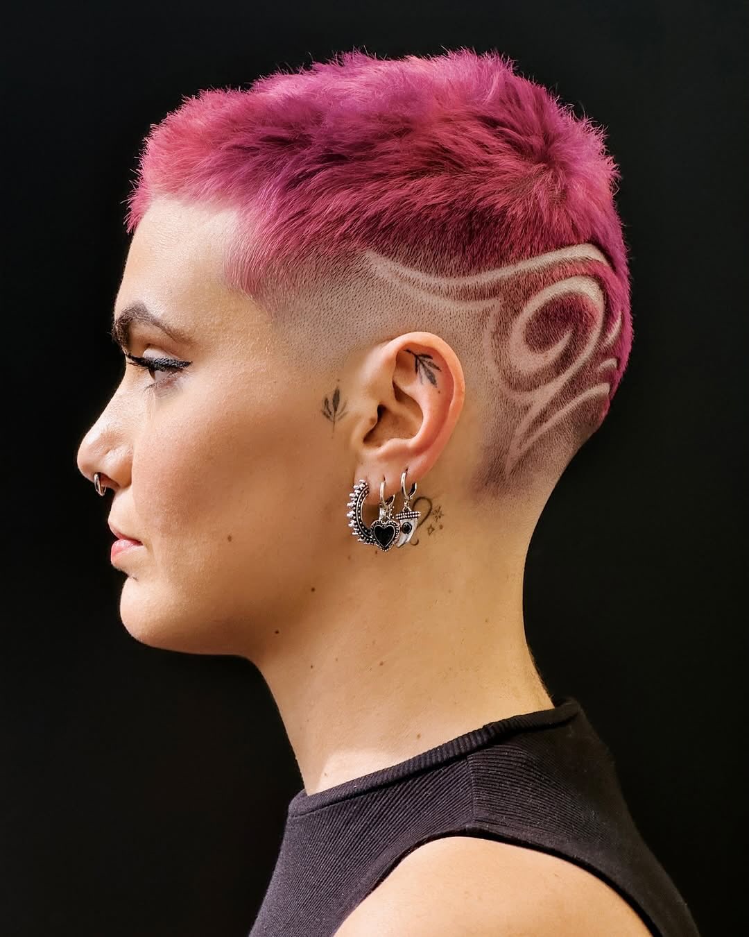 Short Buzzed Hair