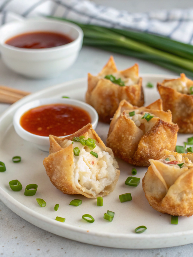 Crispy Crab Rangoon Bombs