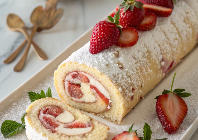 Strawberry Shortcake Cheesecake Roll: How to Make It Perfect