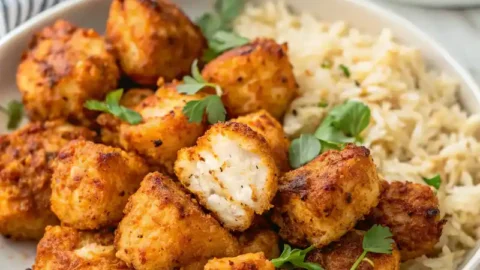 Air Fryer Chicken Bites