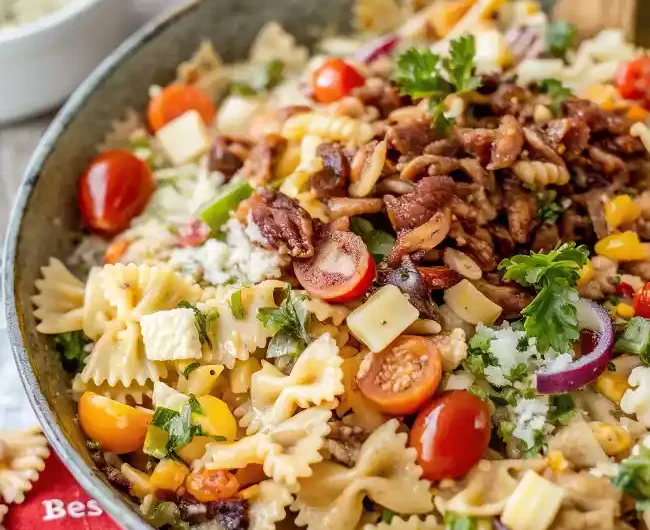 Cowboy Pasta Salad (Bold, Creamy & Irresistible!)