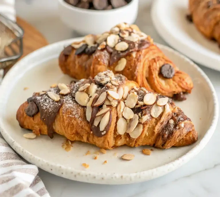Chocolate Almond Croissants