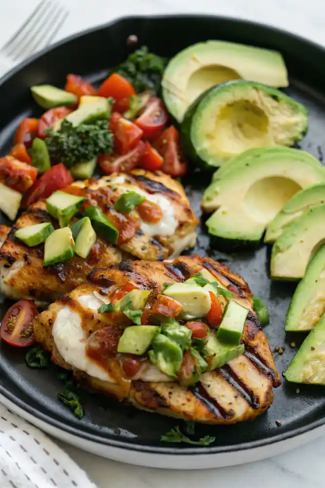 Grilled California Avocado Chicken