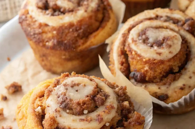 Cinnamon Roll Muffins (No Yeast, No Fuss!)