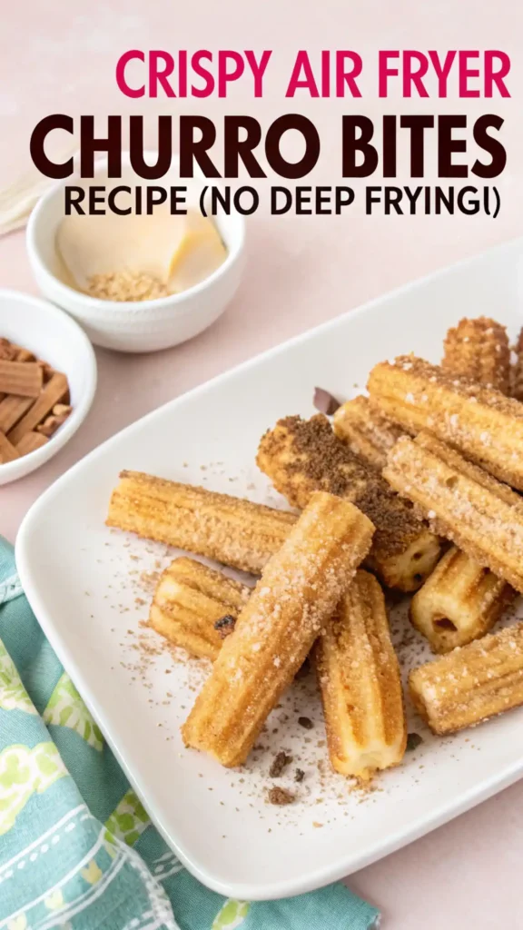 Crispy Air Fryer Churro Bites 