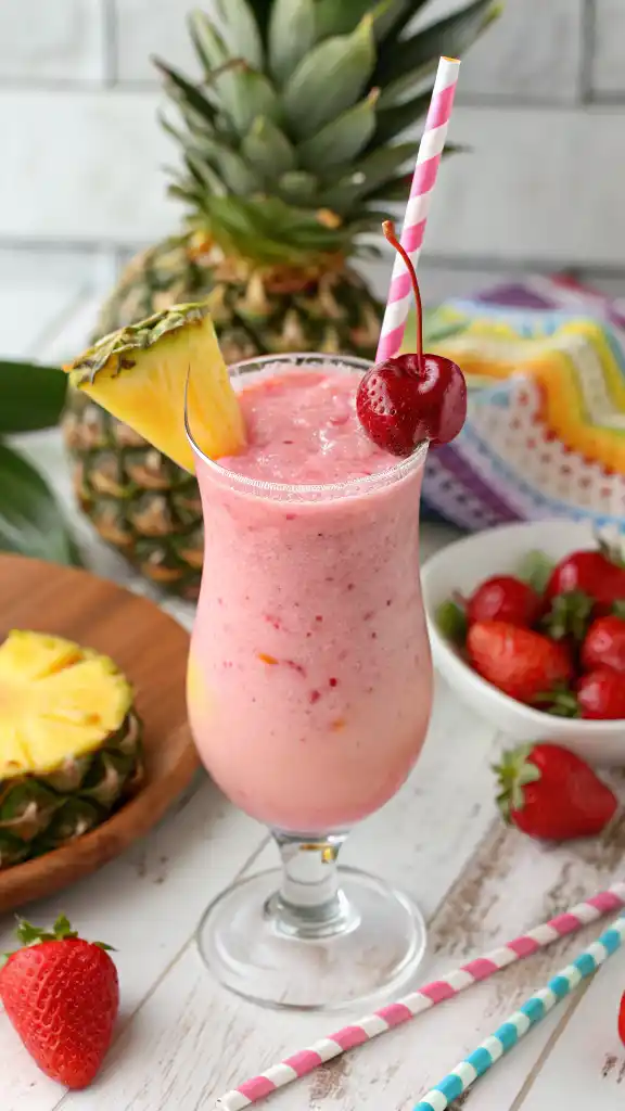 Strawberry Pina Colada