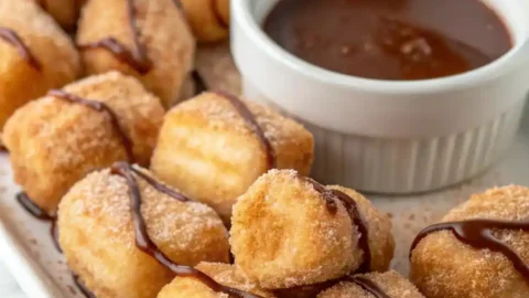 Crispy Air Fryer Churro Bites