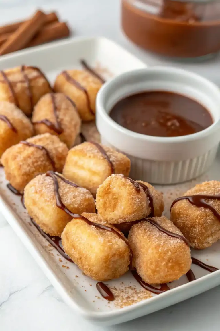 Crispy Air Fryer Churro Bites