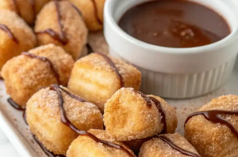 Crispy Air Fryer Churro Bites Recipe (No Deep Frying!)