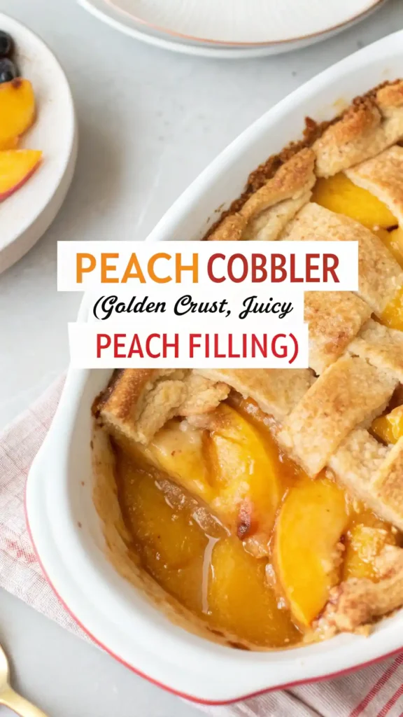 Peach Cobbler