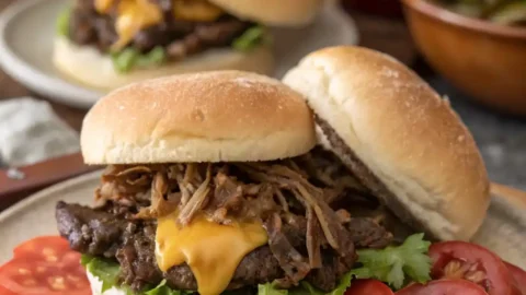 Slow Cooker Shredded Beef