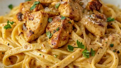 Cowboy Butter Chicken Linguine