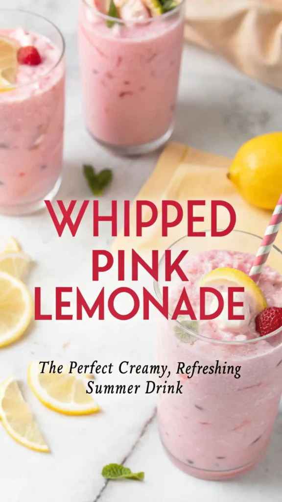 Whipped Pink Lemonade